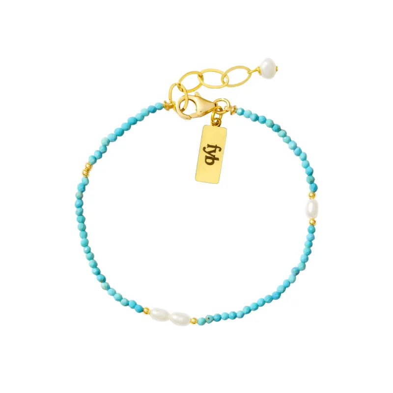 DYLAN BRACELET TURQUOISE sold by FYB JEWELRY