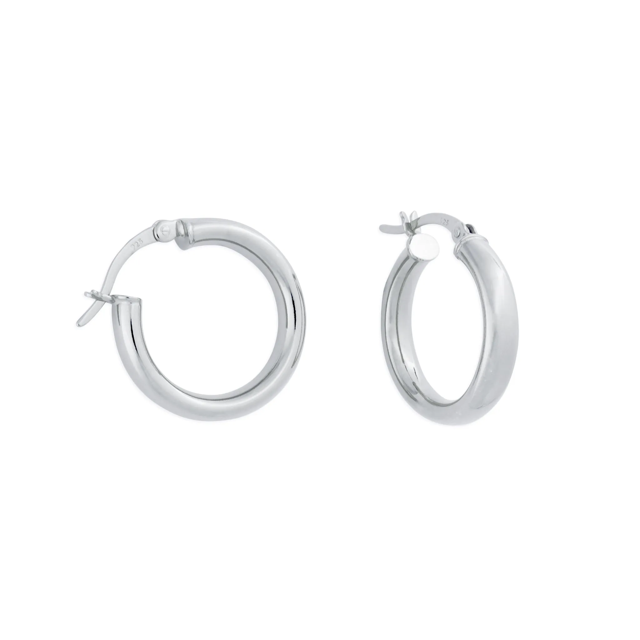 ISLA HOOPS SILVER sold by FYB JEWELRY