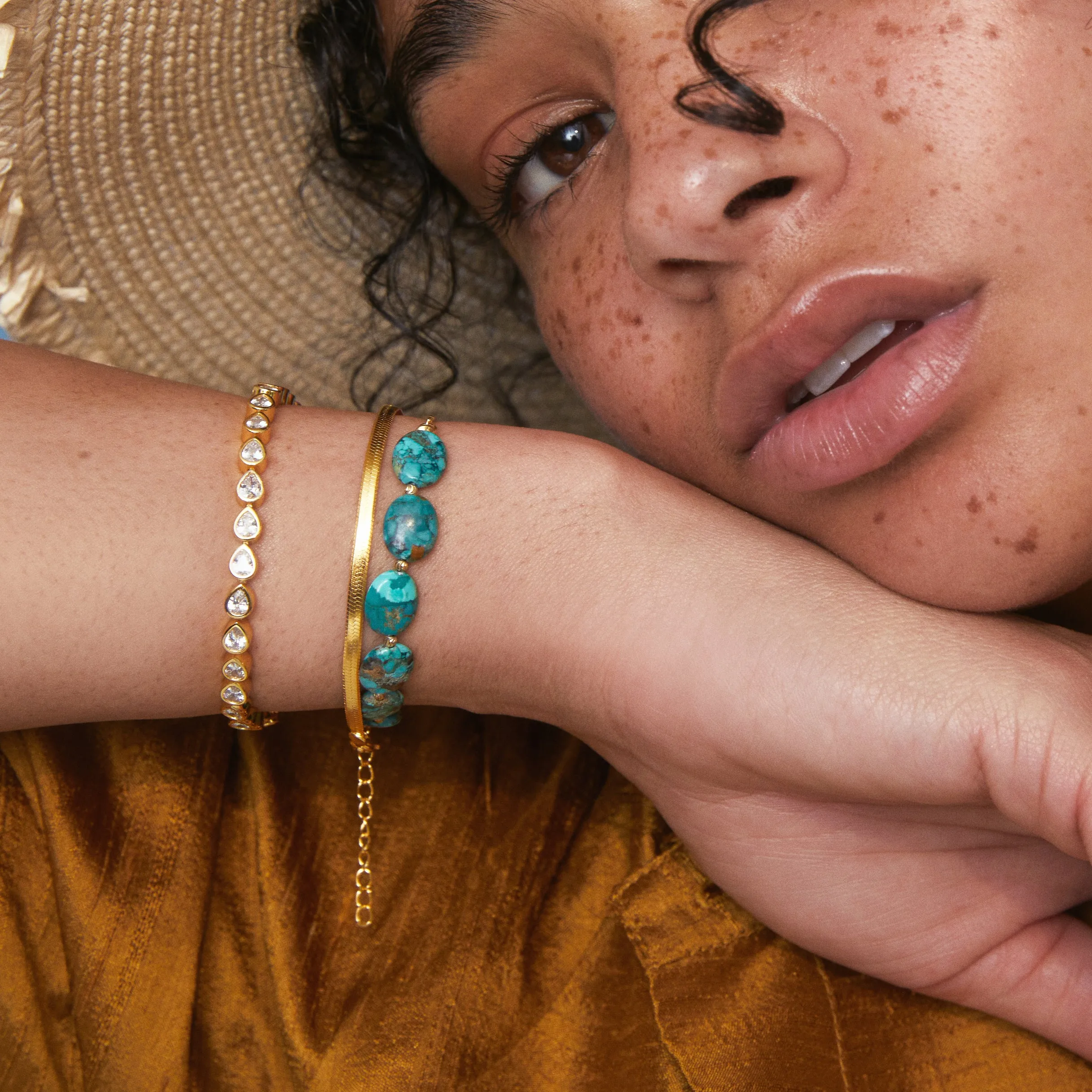 ISABELLA BRACELET GOLD sold by FYB JEWELRY product image thumbnail 3