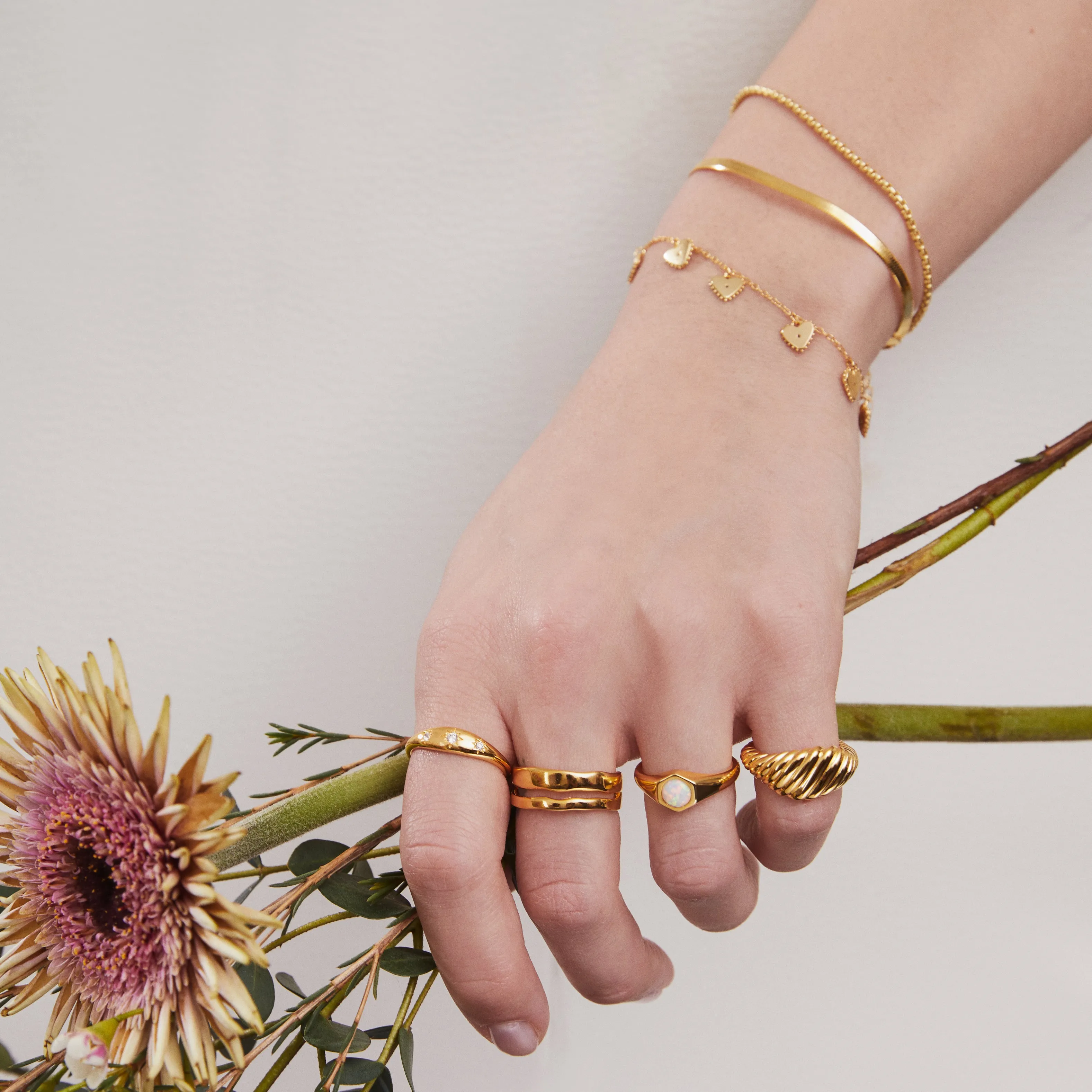 ISABELLA BRACELET GOLD sold by FYB JEWELRY product image thumbnail 5