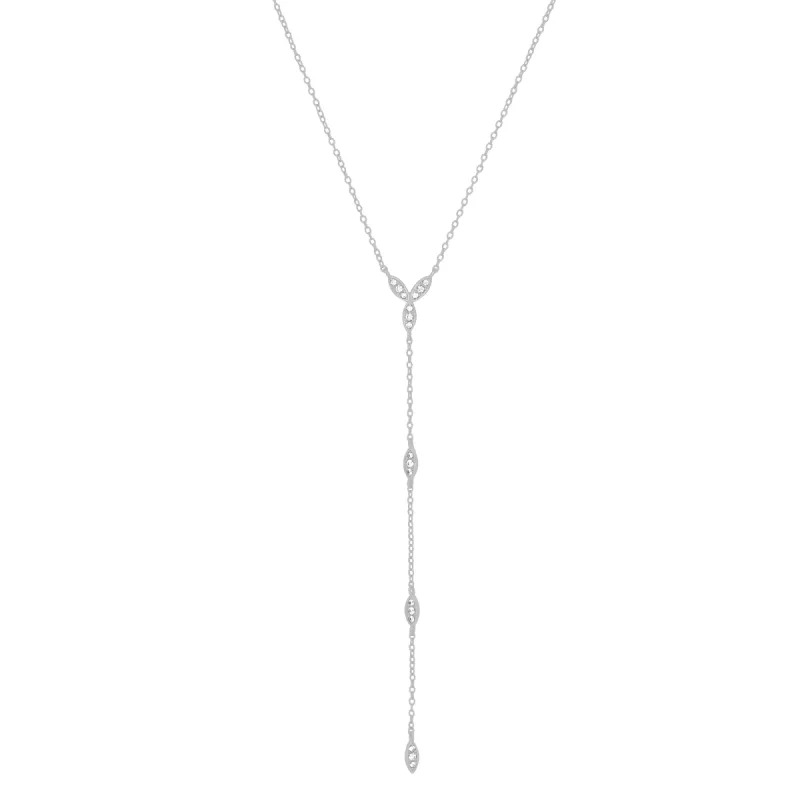 CHIARA LARIAT SILVER sold by FYB JEWELRY