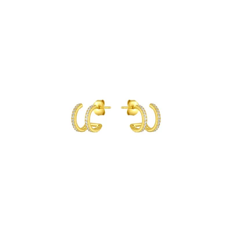 DELANEY HUGGIES GOLD sold by FYB JEWELRY