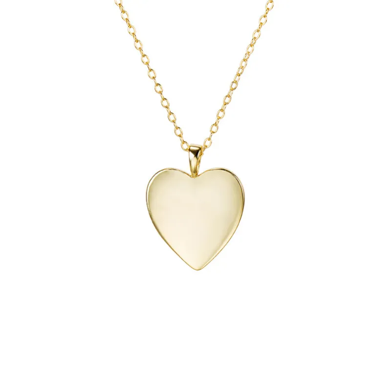 SWEETHEART PENDANT NECKLACE GOLD sold by FYB JEWELRY