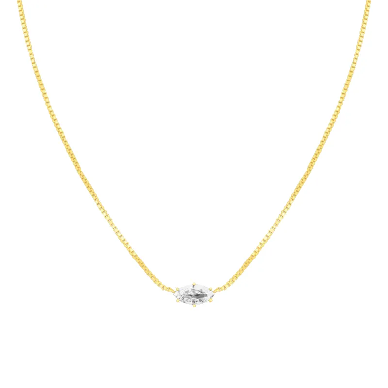 AVERIE PENDANT NECKLACE GOLD sold by FYB JEWELRY