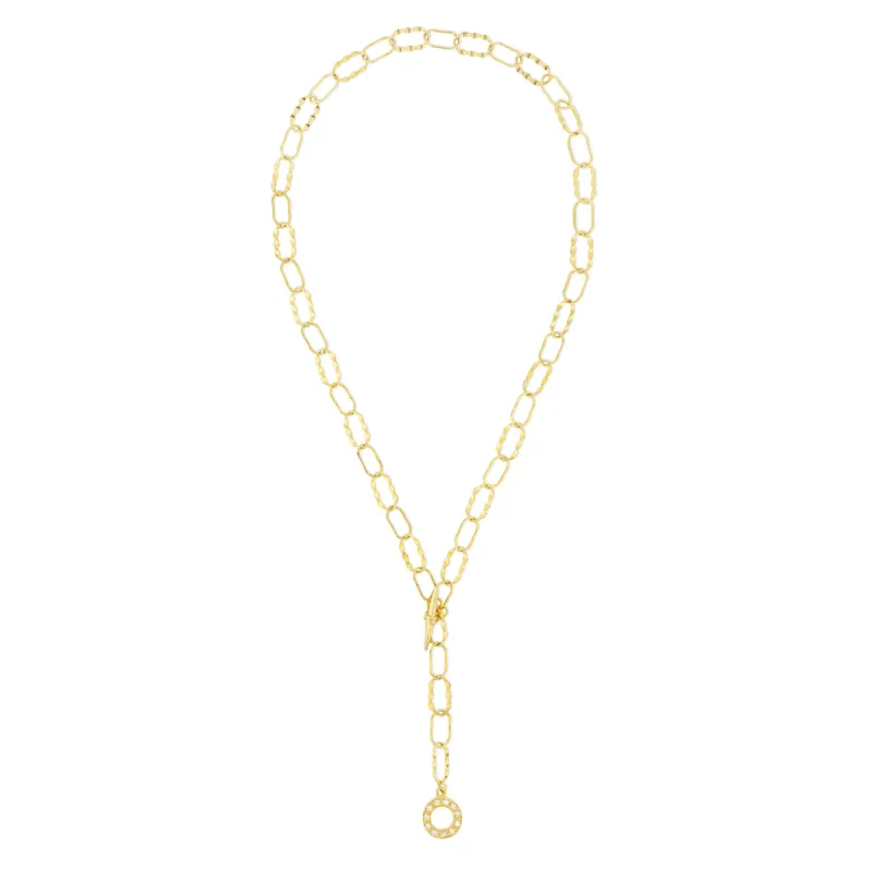 ESME CHAIN NECKLACE GOLD sold by FYB JEWELRY