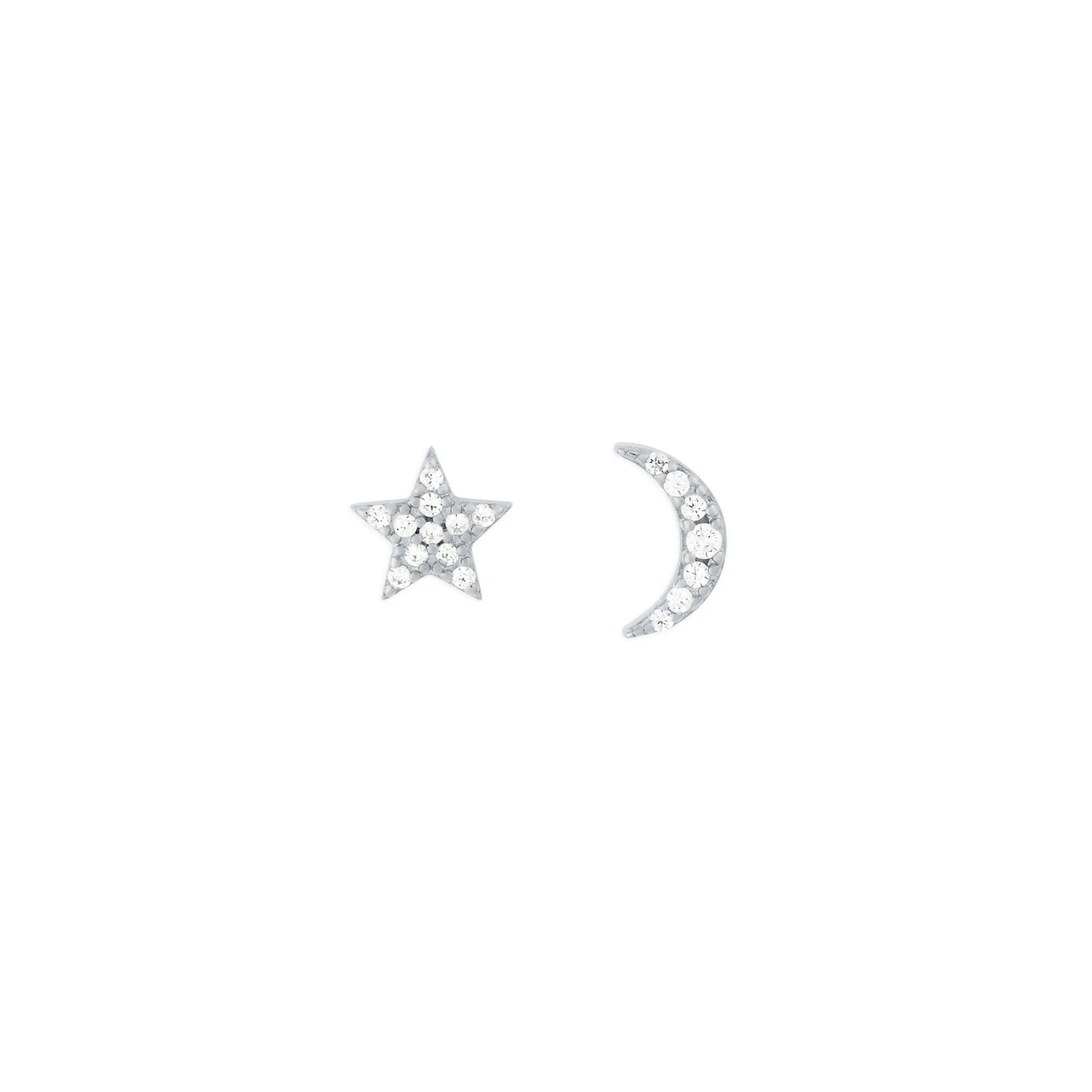 CELESTIAL STUDS SILVER sold by FYB JEWELRY