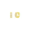 HEATHER CZ HUGGIES GOLD sold by FYB JEWELRY