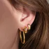 HEATHER CZ HUGGIES GOLD sold by FYB JEWELRY