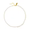 QUINN PEARL NECKLACE WHITE sold by FYB JEWELRY