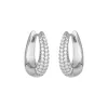 LANA CZ HUGGIES SILVER sold by FYB JEWELRY