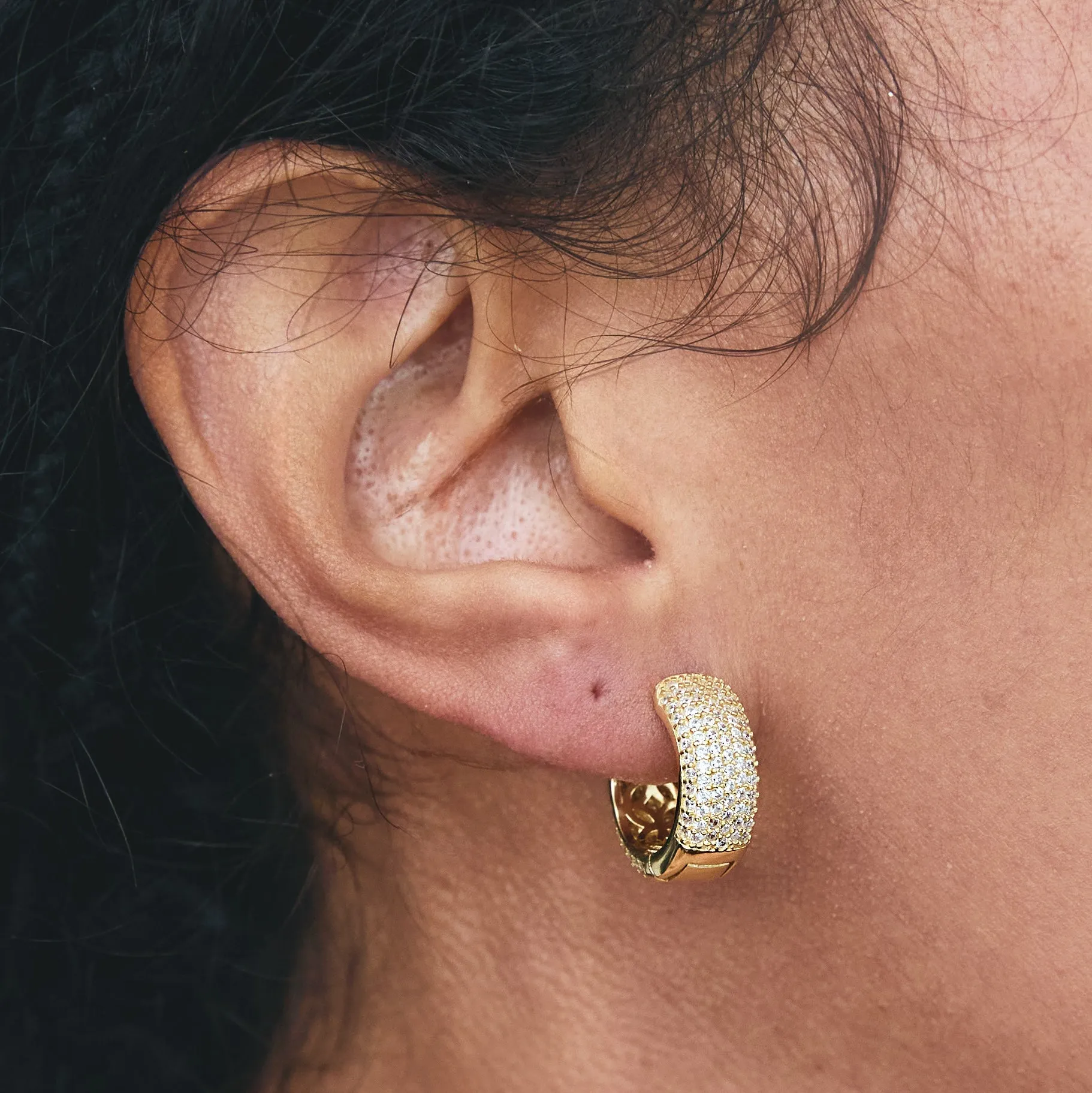 INEZ HUGGIES GOLD sold by FYB JEWELRY product image thumbnail 2