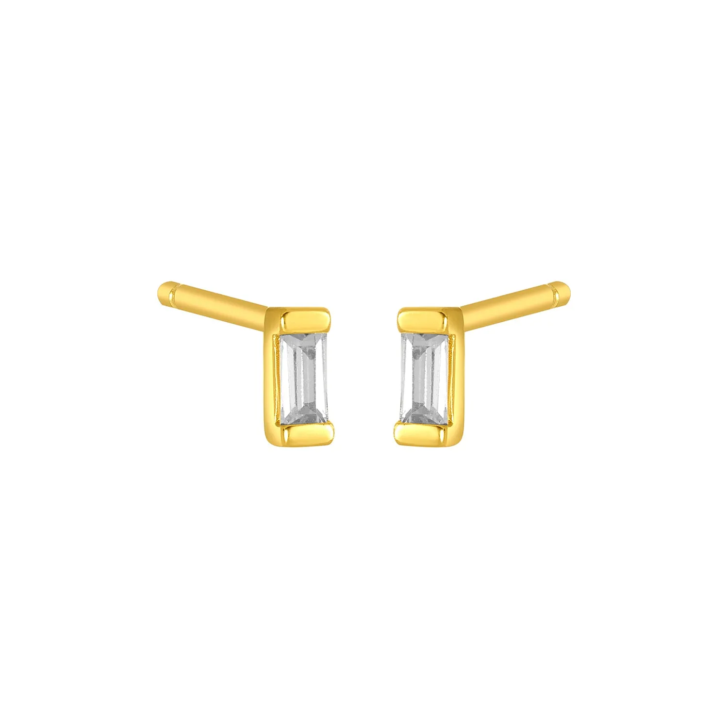 ADA STUDS GOLD sold by FYB JEWELRY
