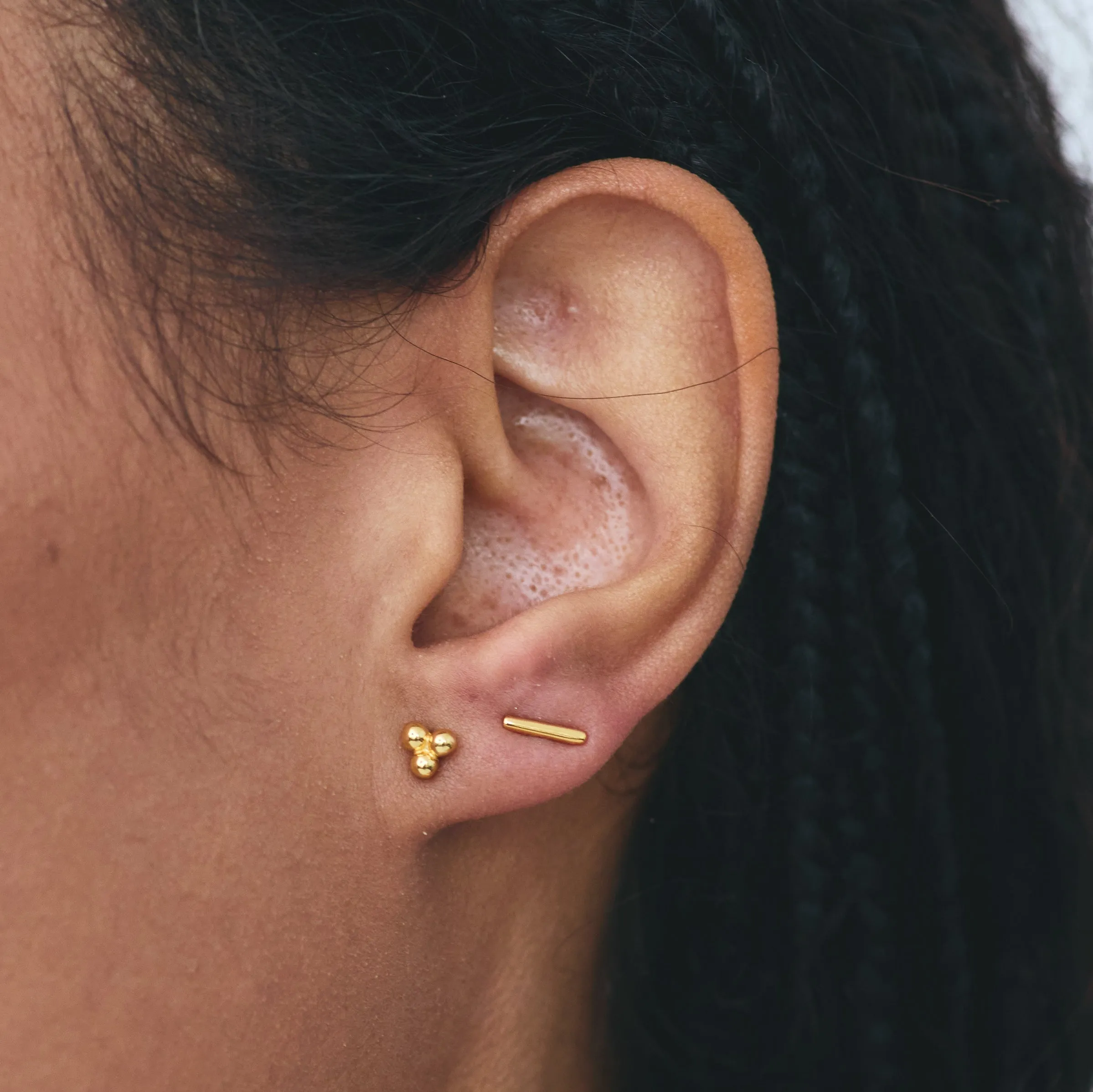 EDEN STUDS GOLD sold by FYB JEWELRY product image thumbnail 2