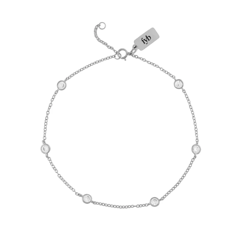 RIAN ANKLET SILVER sold by FYB JEWELRY