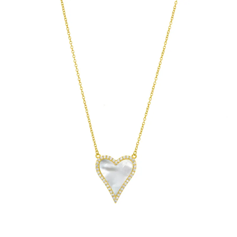 KATIE HEART NECKLACE sold by FYB JEWELRY