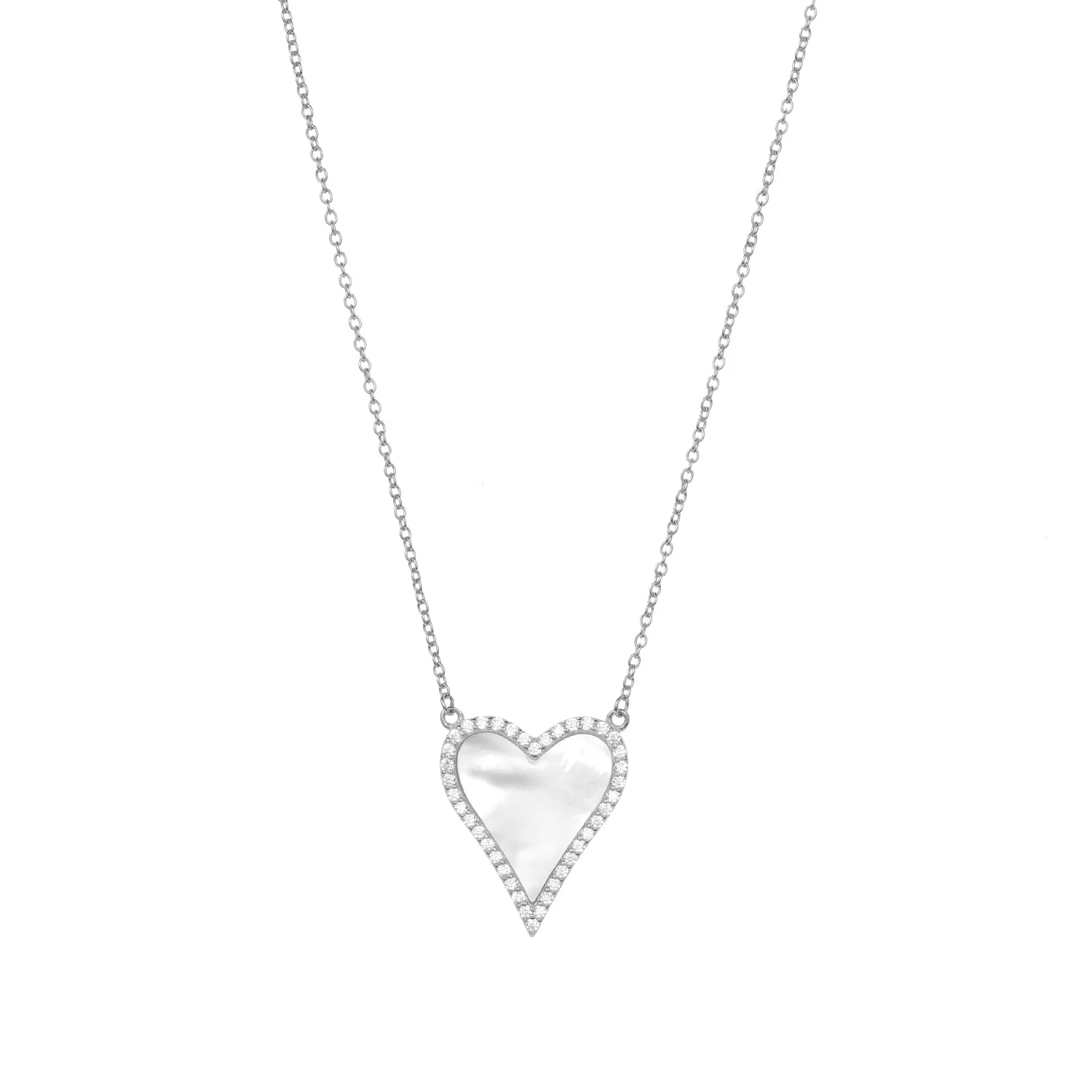 KATIE HEART NECKLACE sold by FYB JEWELRY product image thumbnail 3