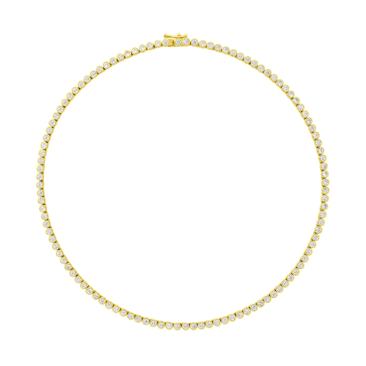 ADELINE TENNIS NECKLACE sold by FYB JEWELRY