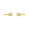 MARISOL BEZEL STUD 2MM sold by FYB JEWELRY