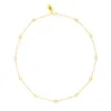 RIAN CZ NECKLACE GOLD 24'' sold by FYB JEWELRY