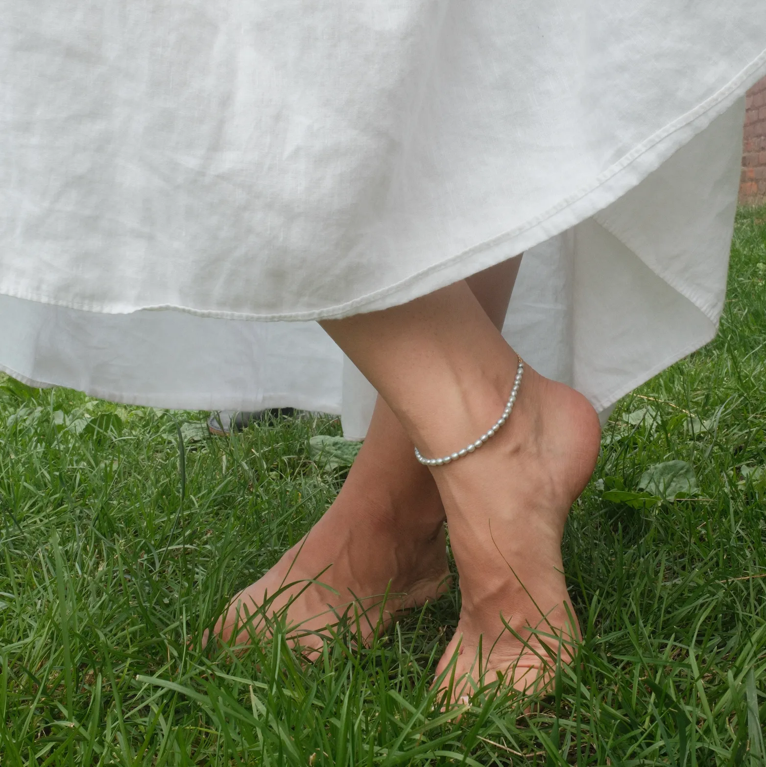 COSETTE PEARL ANKLET sold by FYB JEWELRY product image thumbnail 3