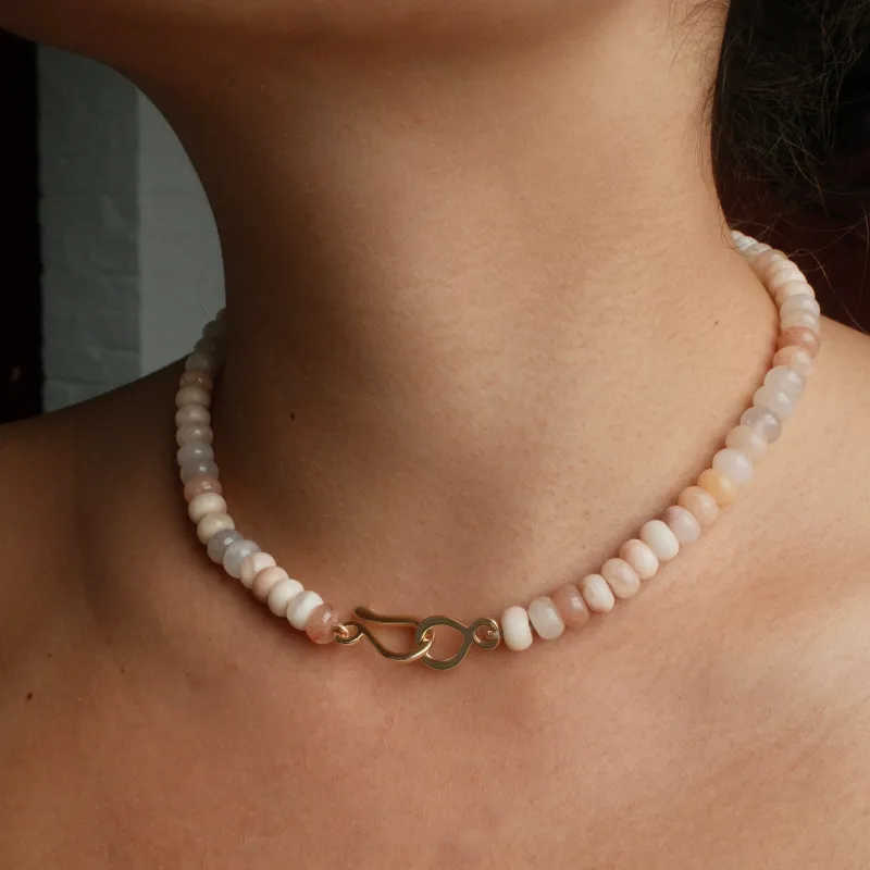 SARAH PINK AVENTURINE NECKLACE sold by FYB JEWELRY