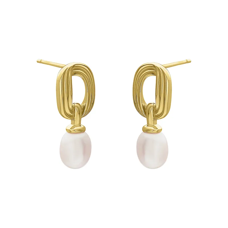 CARRIE PEARL EARRINGS sold by FYB JEWELRY