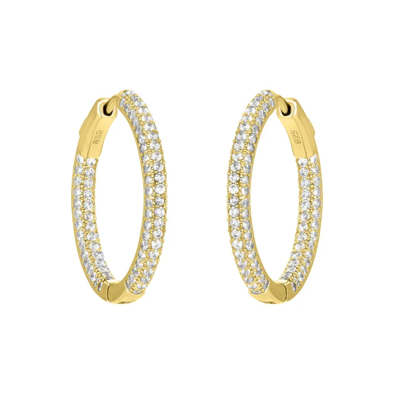 ELIETTE HOOPS sold by FYB JEWELRY