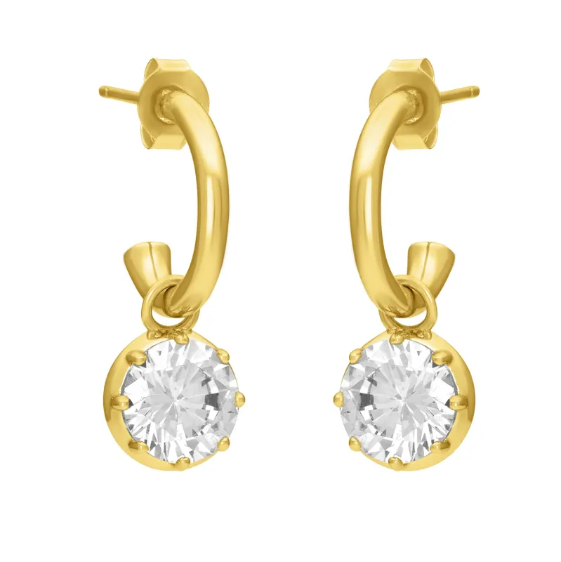 MISCHA HUGGIES GOLD made by FYB JEWELRY