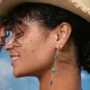 LUCIA TURQUOISE EARRINGS sold by FYB JEWELRY