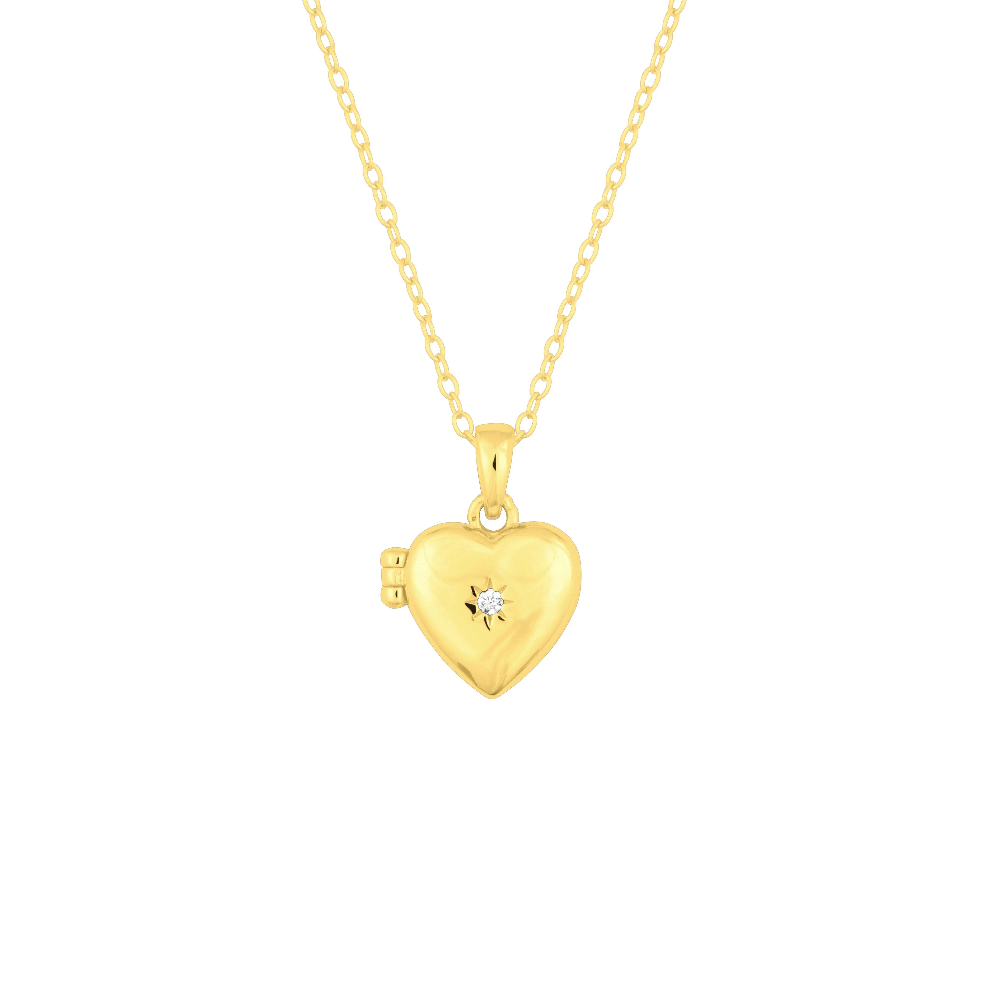 HEIRLOOM HEART LOCKET GOLD sold by FYB JEWELRY