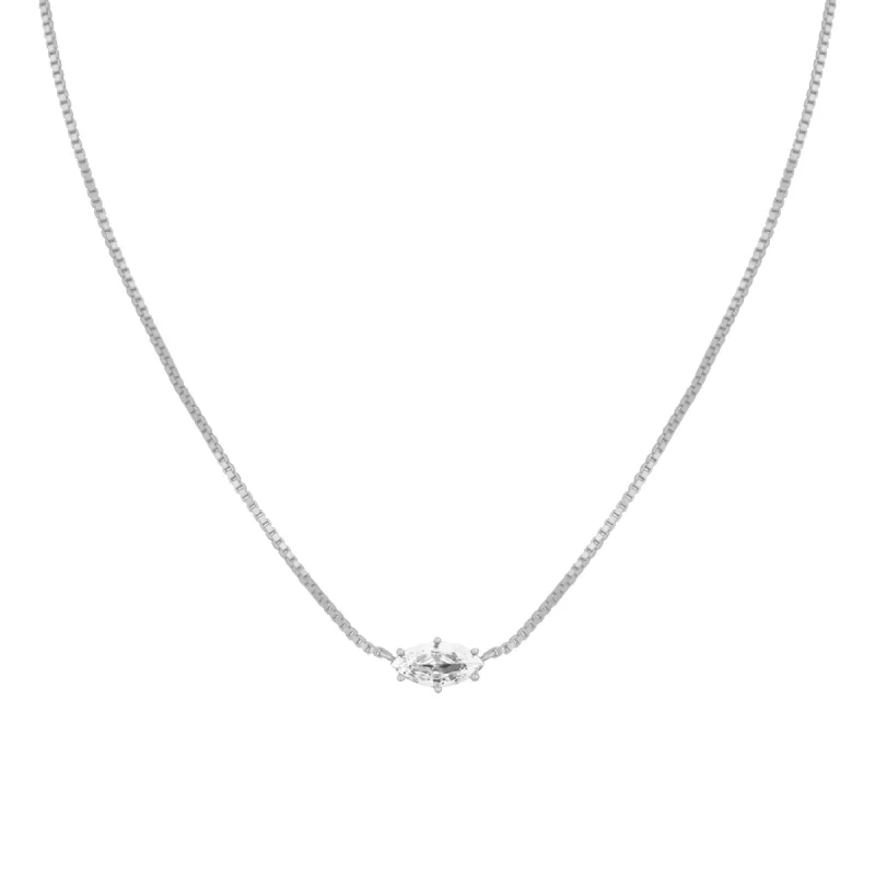 AVERIE PENDANT NECKLACE SILVER sold by FYB JEWELRY