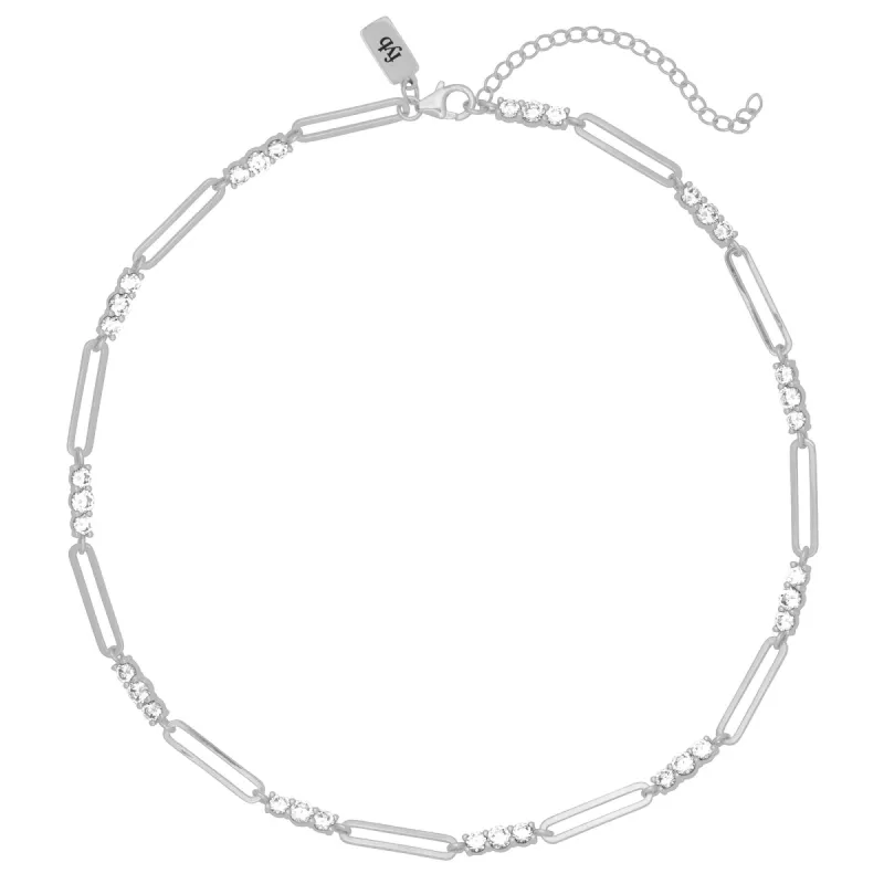 SOLEIL NECKLACE SILVER made by FYB JEWELRY