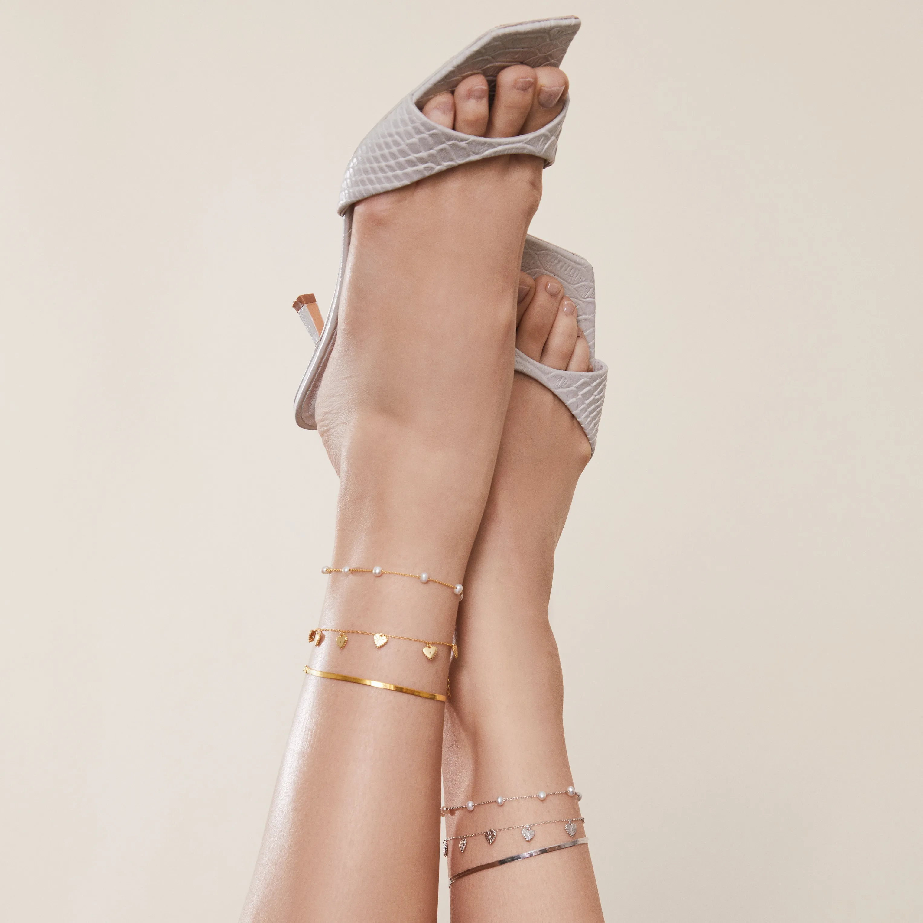 HEIRLOOM HEART ANKLET GOLD sold by FYB JEWELRY product image thumbnail 3