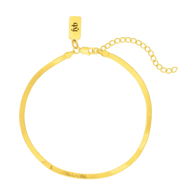 ISABELLA ANKLET GOLD sold by FYB JEWELRY