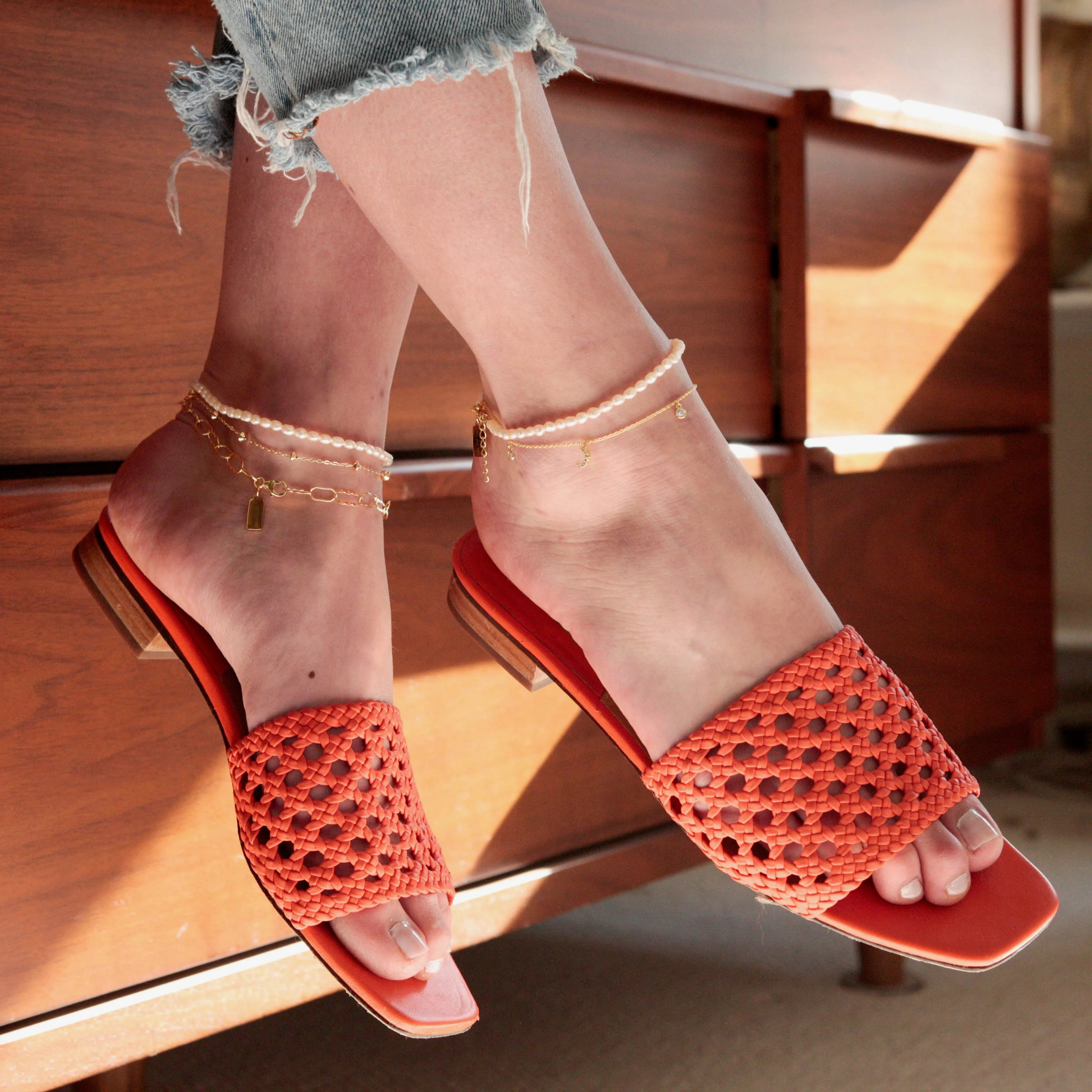 CAMILLE PEARL ANKLET sold by FYB JEWELRY product image thumbnail 3