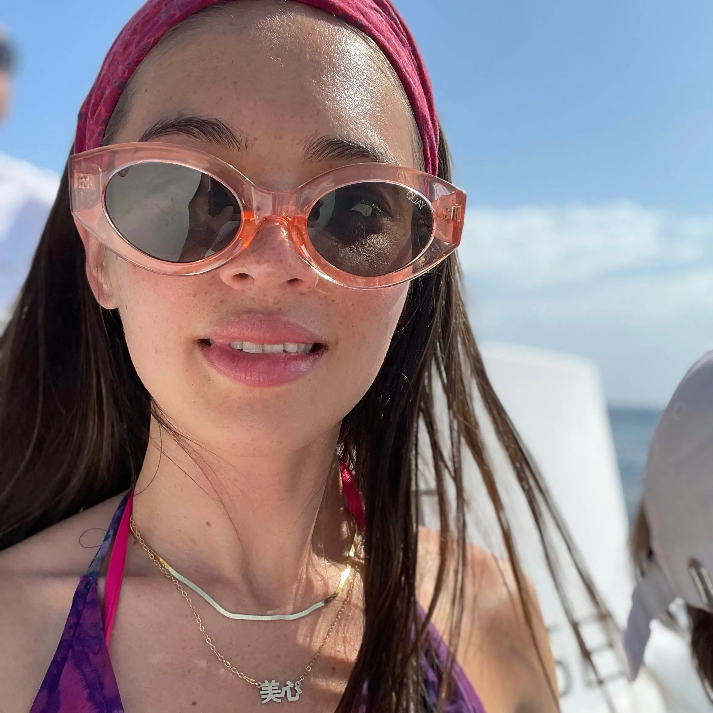 ISABELLA HERRINGBONE NECKLACE GOLD sold by FYB JEWELRY product image thumbnail 5