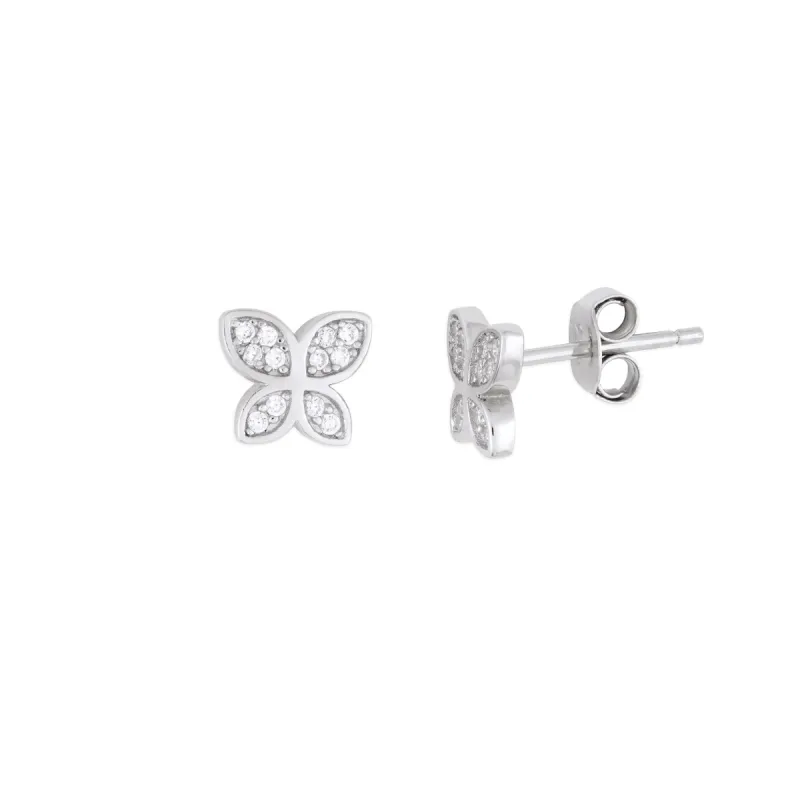 BUTTERFLY STUDS SILVER sold by FYB JEWELRY