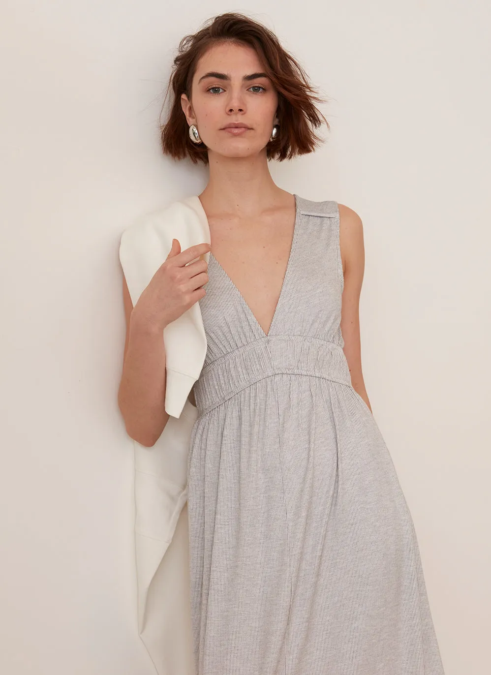 Striped Eloise Dress sold by Grey State Apparel