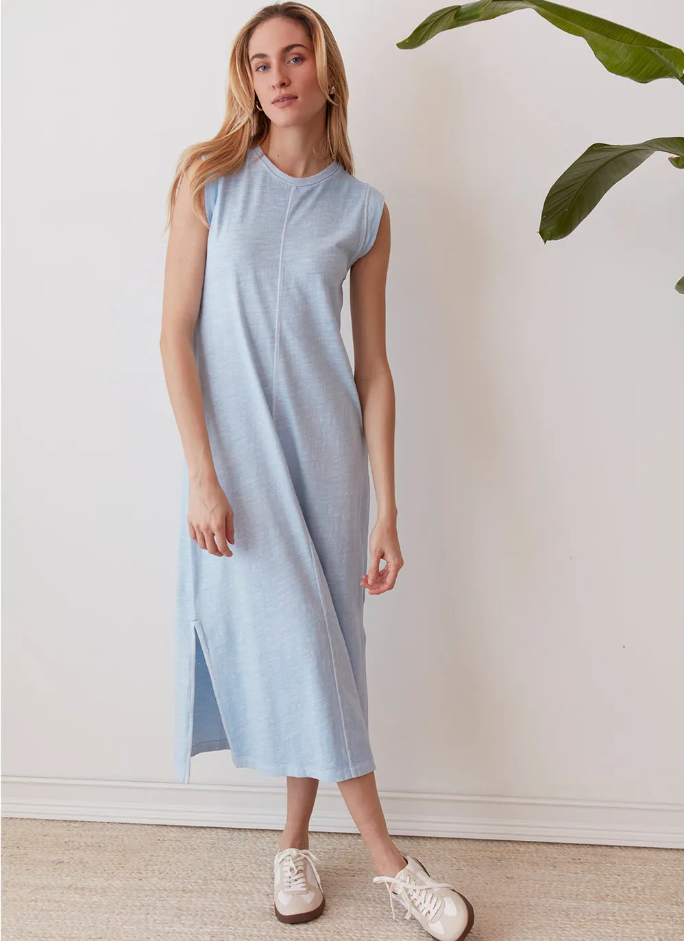 Washed Riley Dress sold by Grey State Apparel