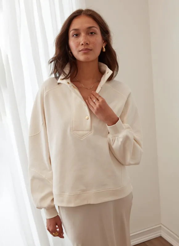 Franklin Pullover sold by Grey State Apparel