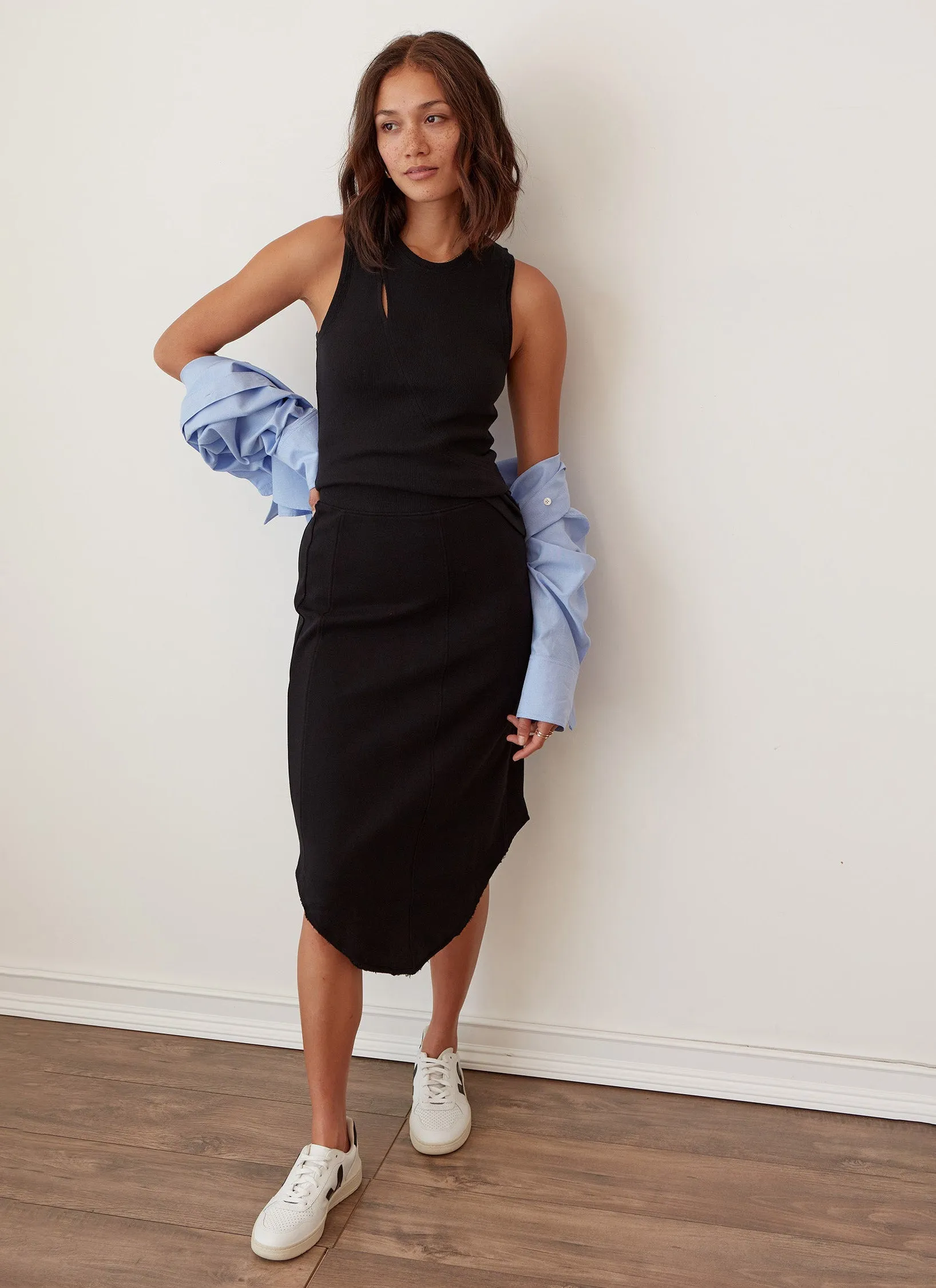 Stella Skirt sold by Grey State Apparel