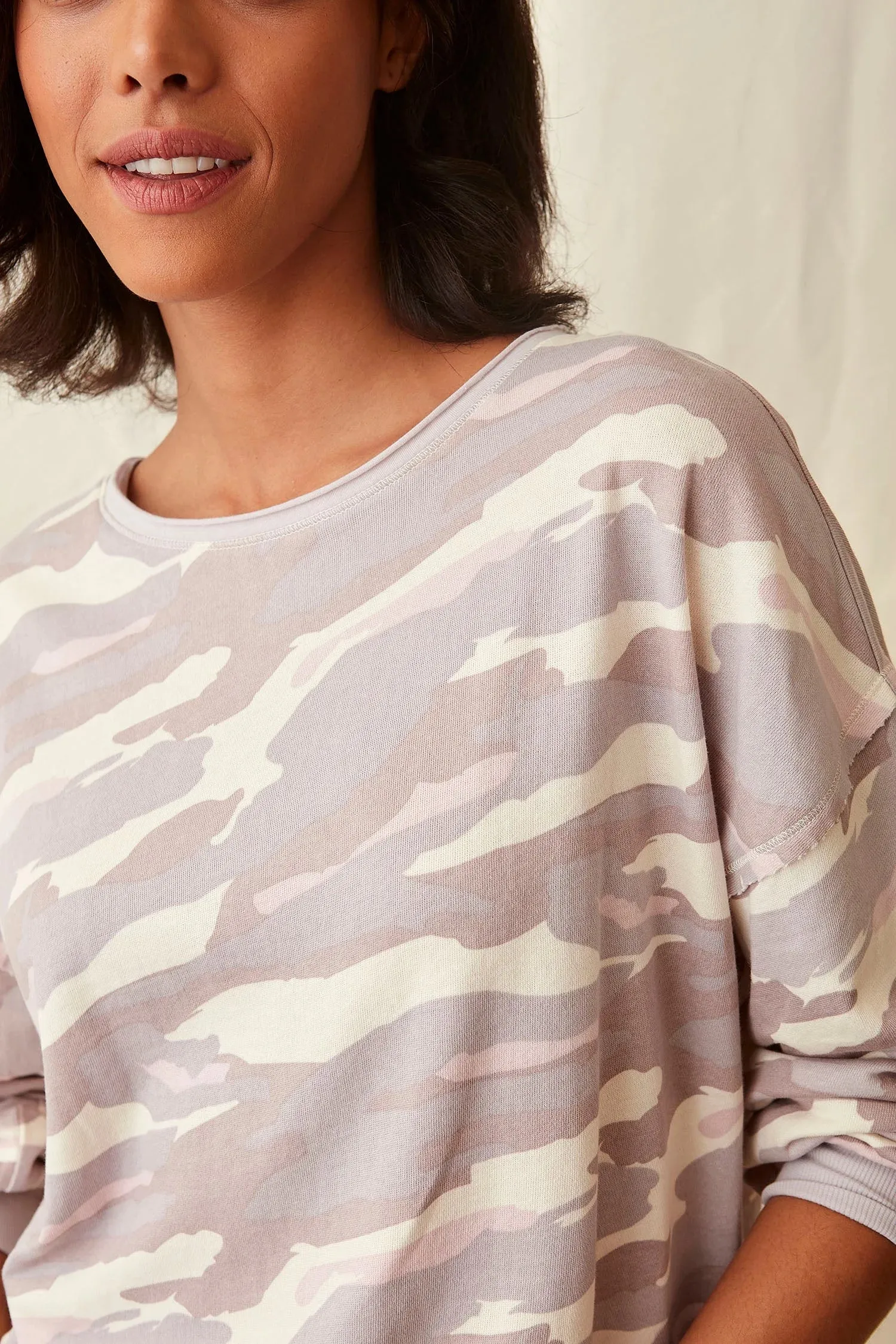 Quartz Camo Sweatshirt sold by Grey State Apparel product image thumbnail 4