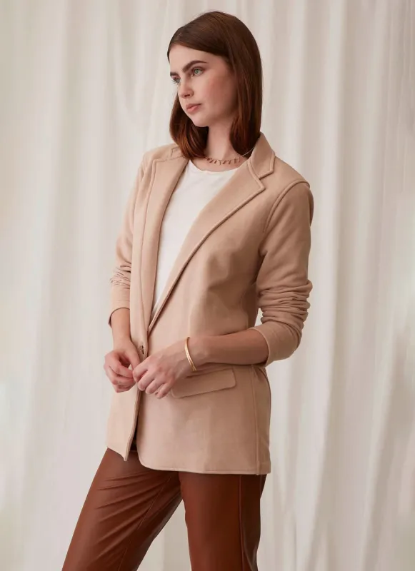 Eco Elle Blazer sold by Grey State Apparel