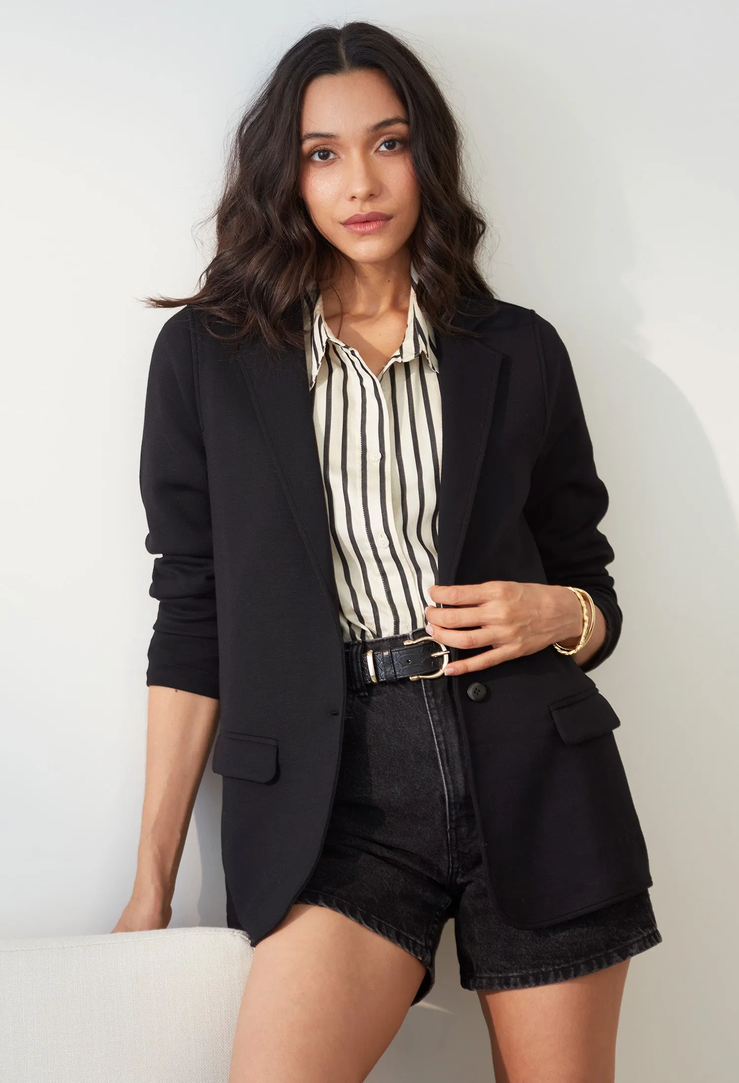 Evie Blazer sold by Grey State Apparel