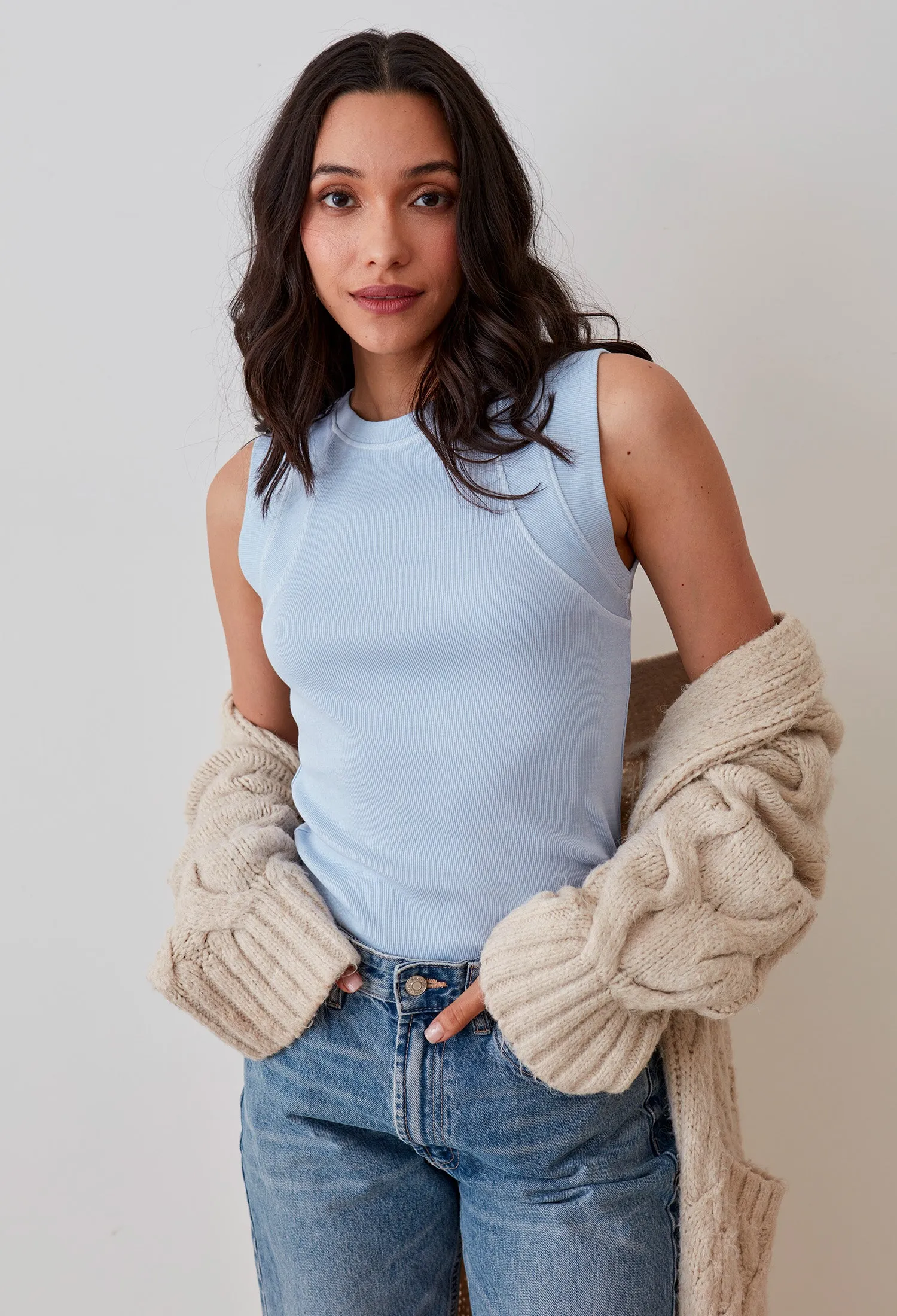 Audra Tank sold by Grey State Apparel product image thumbnail 3