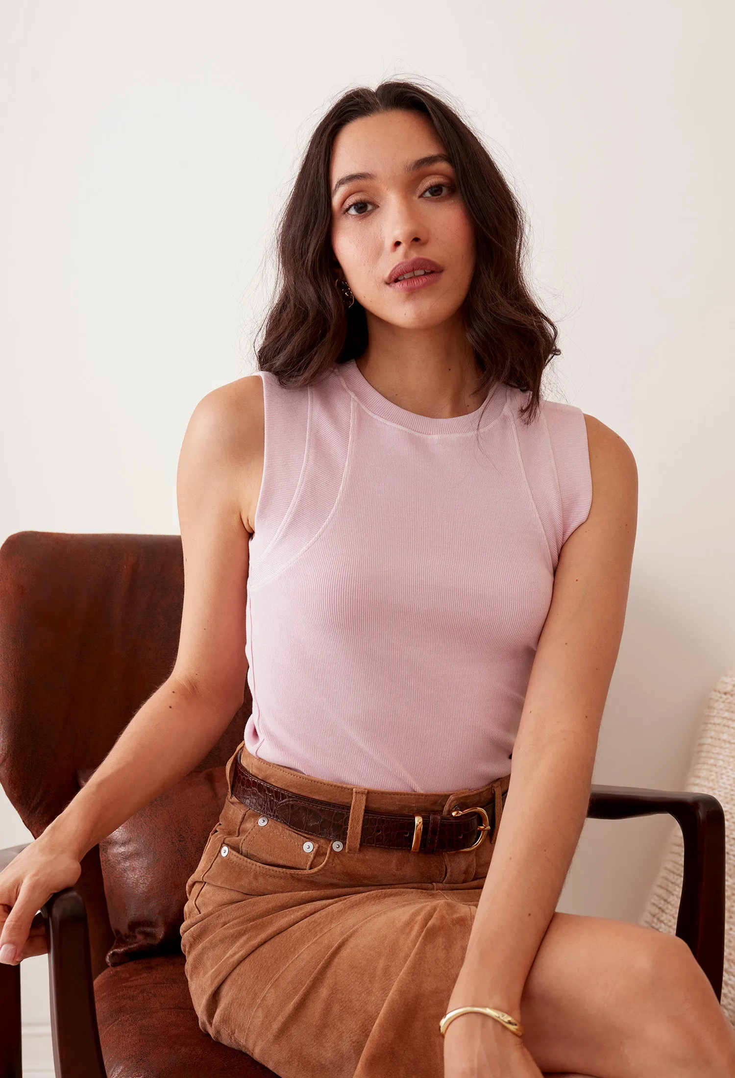 Audra Tank sold by Grey State Apparel