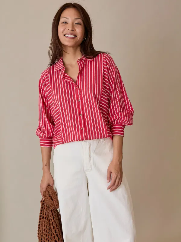 Striped Chessy Top sold by Grey State Apparel