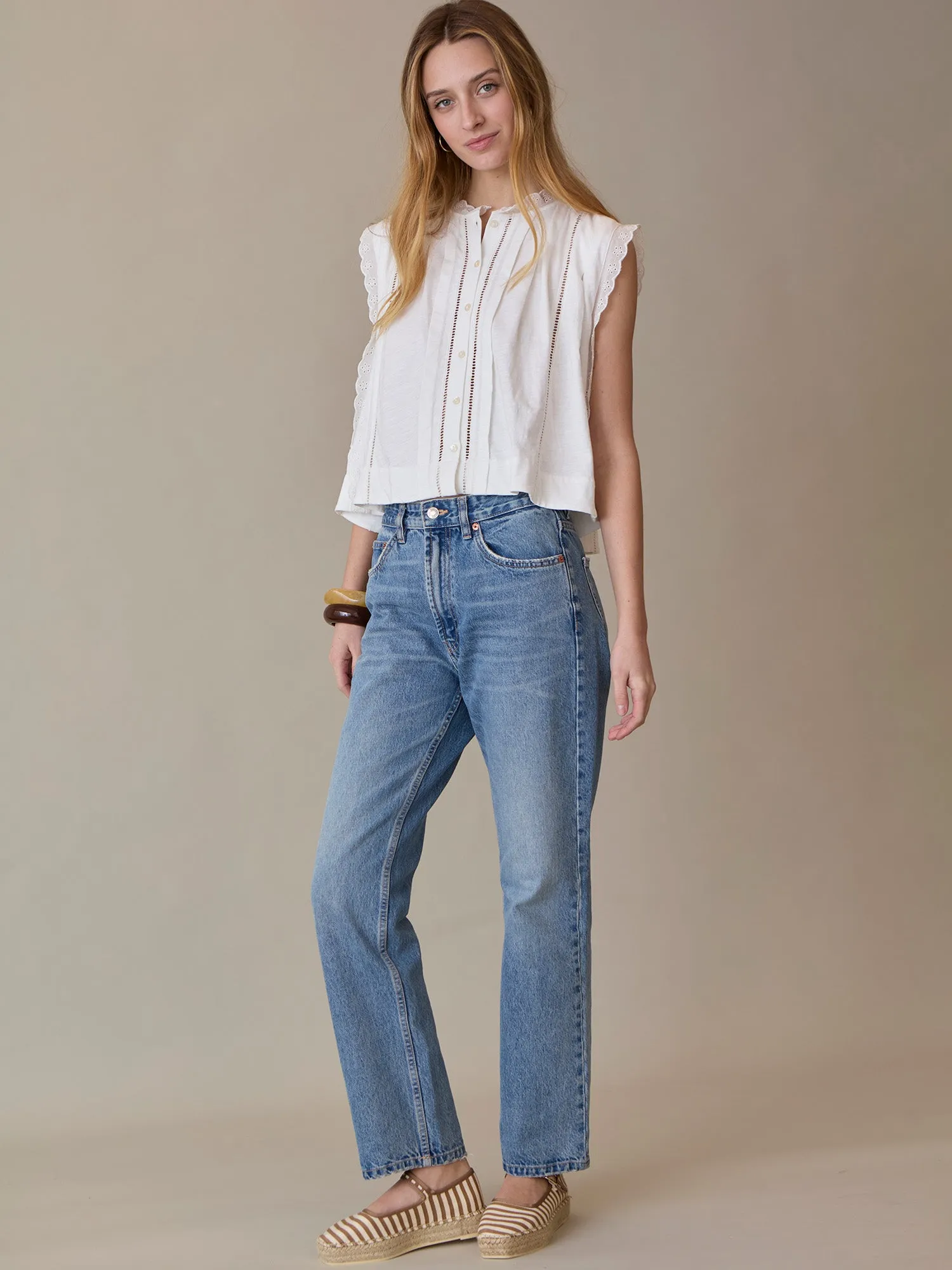 Violet Top sold by Grey State Apparel product image thumbnail 4