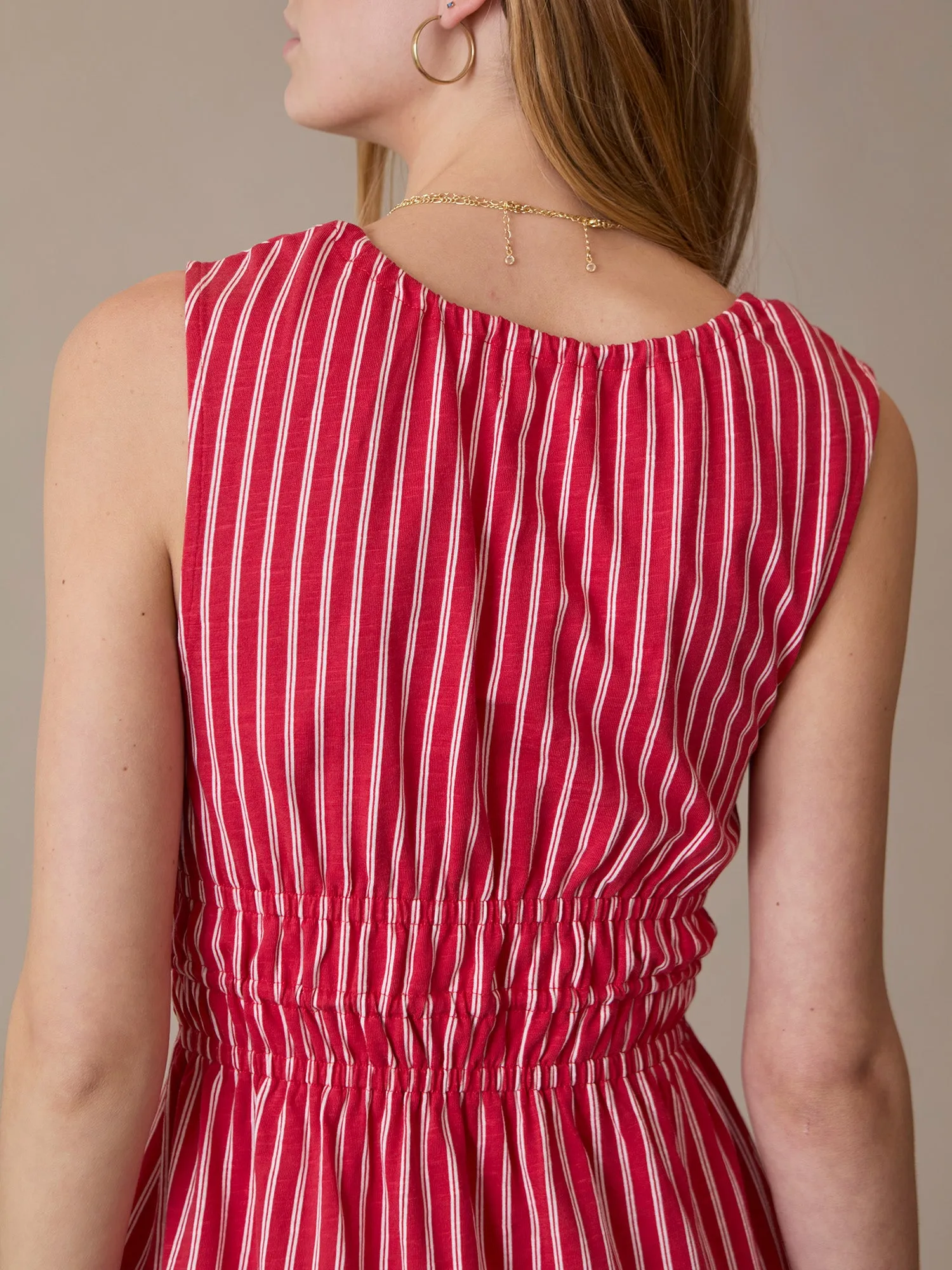 Striped Francine Dress sold by Grey State Apparel product image thumbnail 3