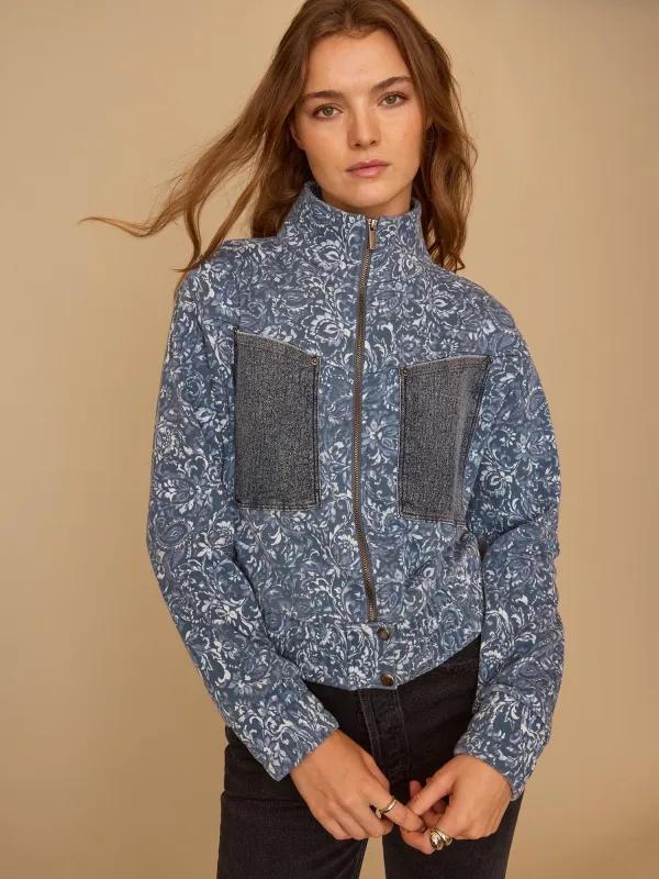 Printed Berkeley Jacket sold by Grey State Apparel